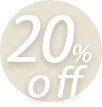 20%off